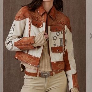 Double D Ranch Rollin Rawhide Small Jacket Worn Once